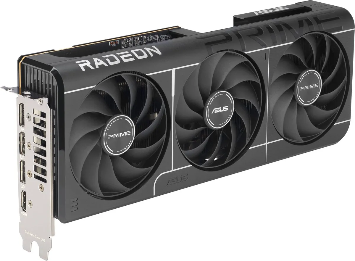 ASUS Prime AMD Radeon RX9070 O16G EVO Videokaart 16GB