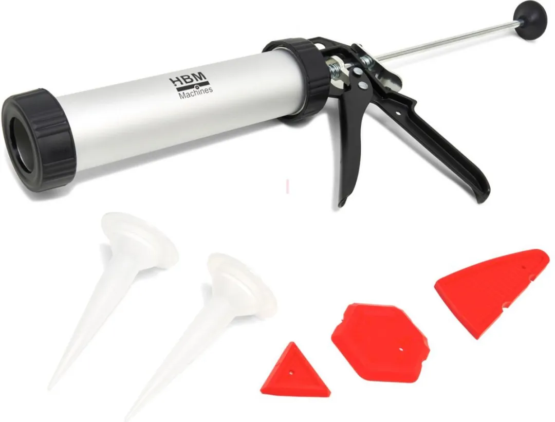 HBM Machines 6-delige Aluminium Kitspuit Set