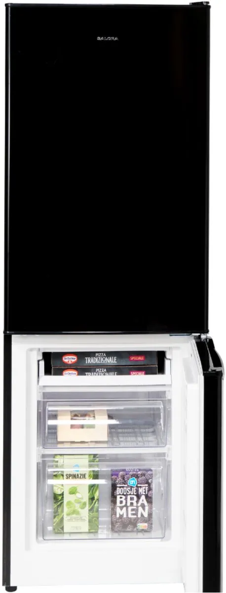 Salora COOLFREEZE143BL Koelvriescombinatie - 173L - Zwart