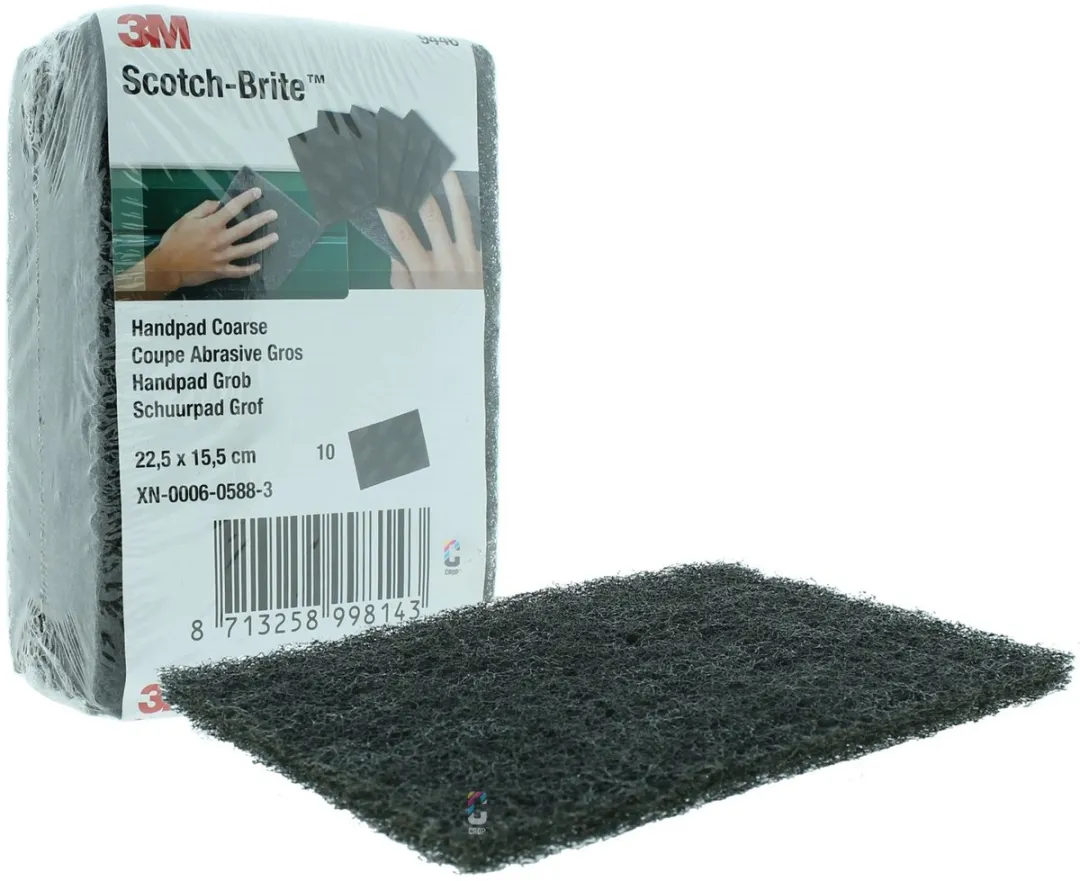 3M Scotch-Brite BRUIN Schuurpad - 10 Stuks