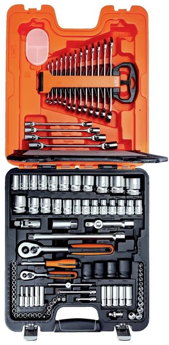 Bahco Dopsleutelset S106 106-delig - 1/4" & 1/2"