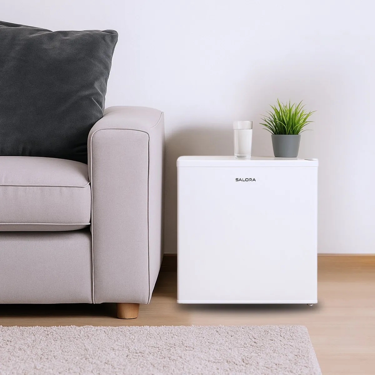 Salora MINIFREEZE32WH Mini Vriezer 32L - Wit