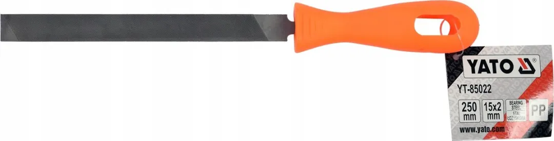 Toya Platte Vijl Diepteaanslagen Slijpen