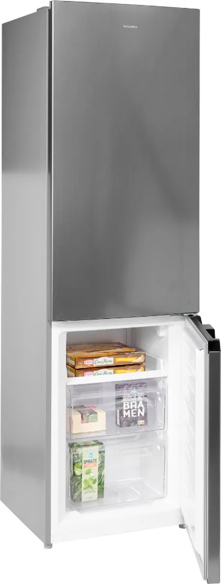 Salora COOLFREEZE180IN Koelvriescombinatie 253L - No Frost - Roestvrijstaal