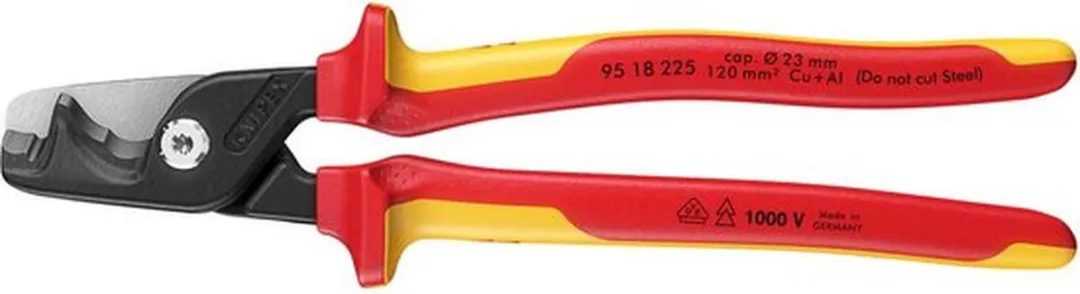 Knipex StepCut XL 225mm VDE Kabelschaar