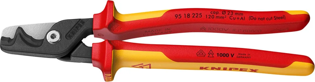 Knipex StepCut XL 225mm VDE Kabelschaar