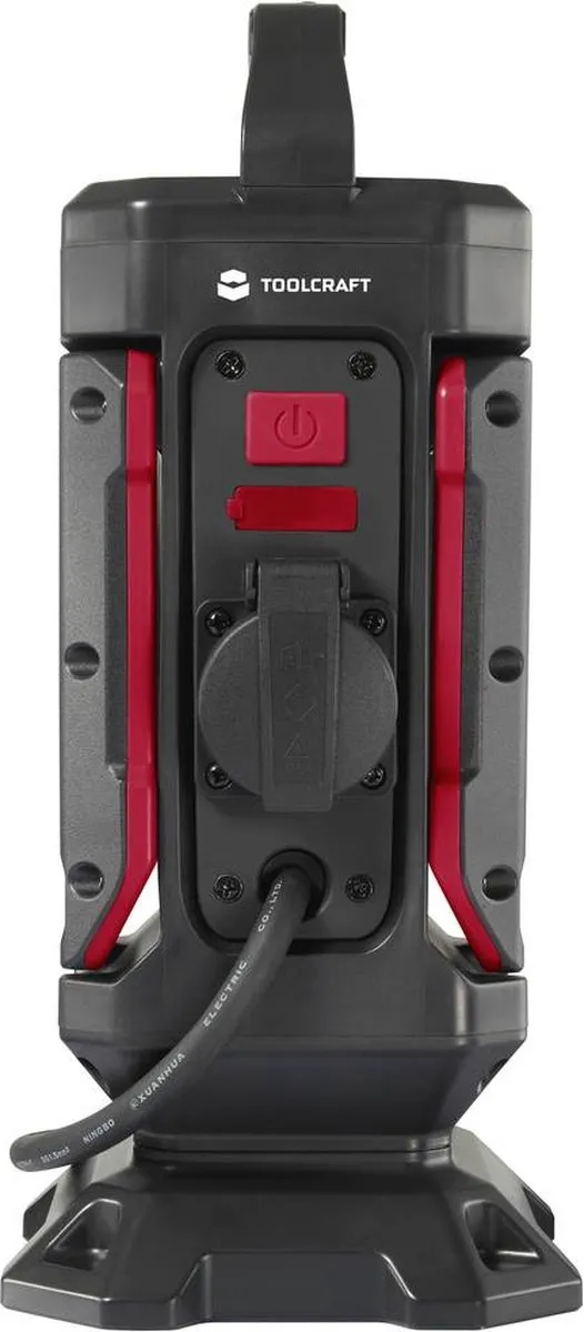 TOOLCRAFT TO-7843725 LED-Bouwlamp 40W Natuurwit - 112 Lichtpunten - Zwart-rood - afbeelding 6 van 6