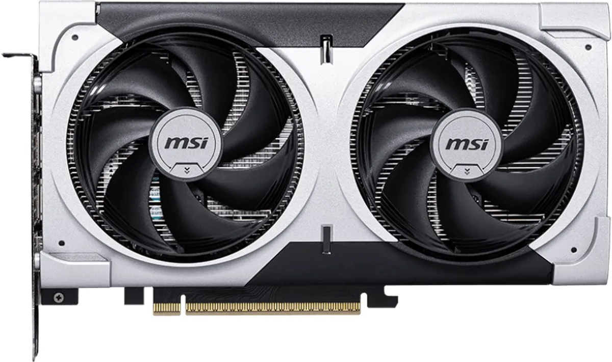 MSI GeForce RTX 5060 Ti 8G Ventus 2X Plus - Zilver - afbeelding 3 van 5