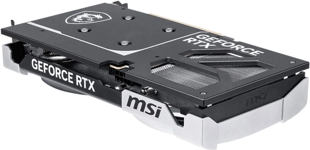 MSI GeForce RTX 5060 Ti 8G Ventus 2X Plus - Zilver - afbeelding 2 van 5