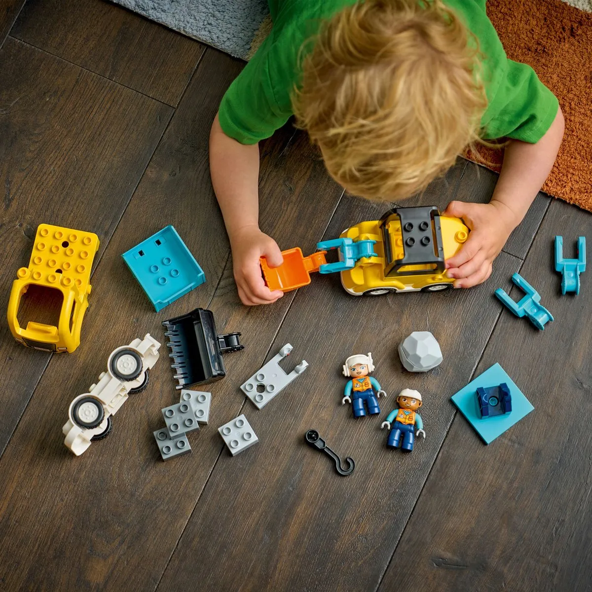 LEGO Duplo 3-in-1 Bouwvoertuigen Set - 22 Stukken - Multicolor - afbeelding 6 van 6