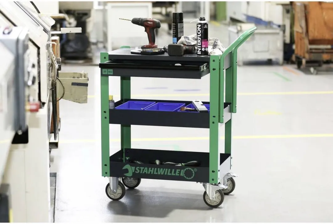 Stahlwille 612 ST 81300612 Werkplaatswagen - 150 kg - Groen/Zwart