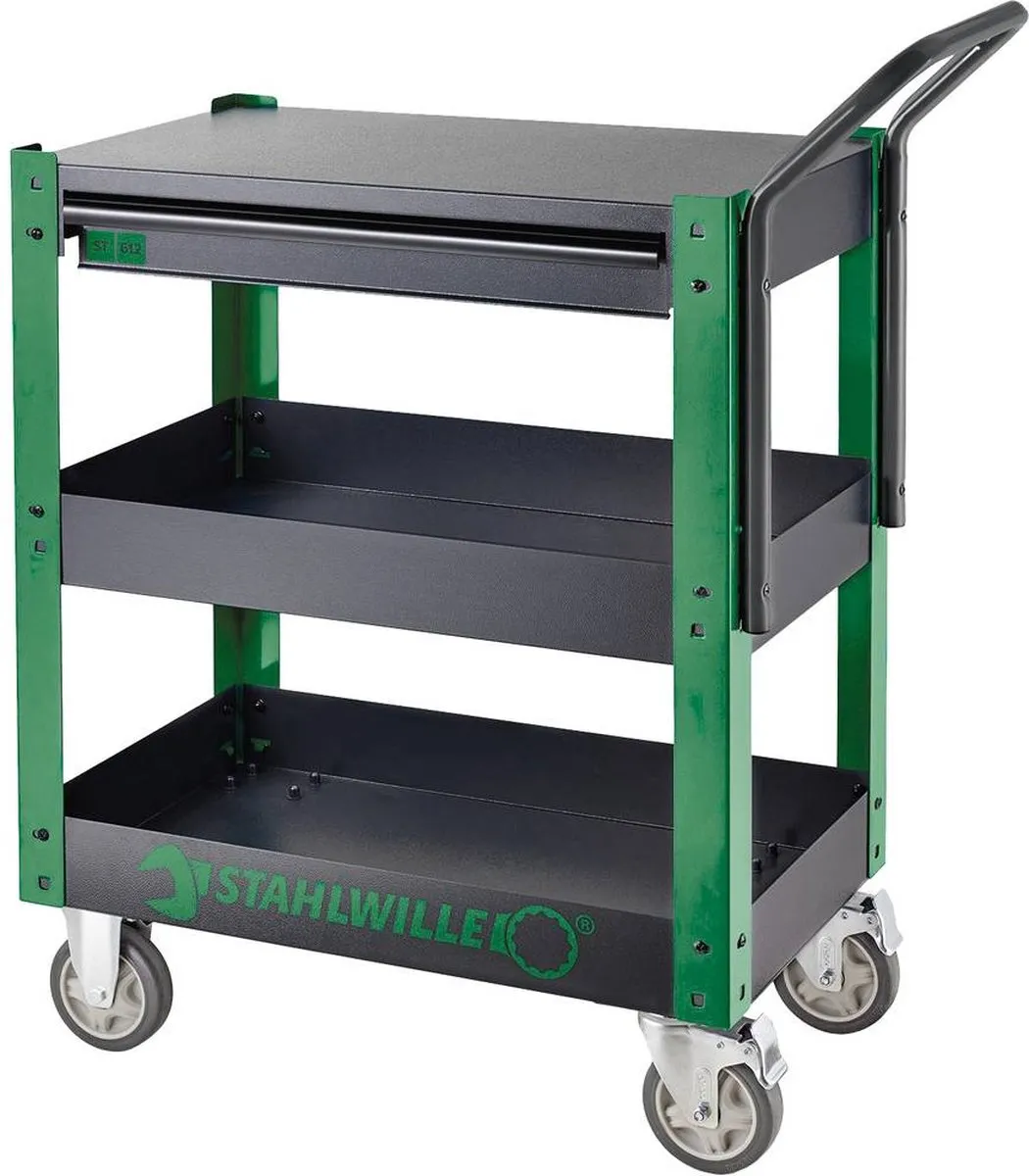 Stahlwille 612 ST 81300612 Werkplaatswagen - 150 kg - Groen/Zwart
