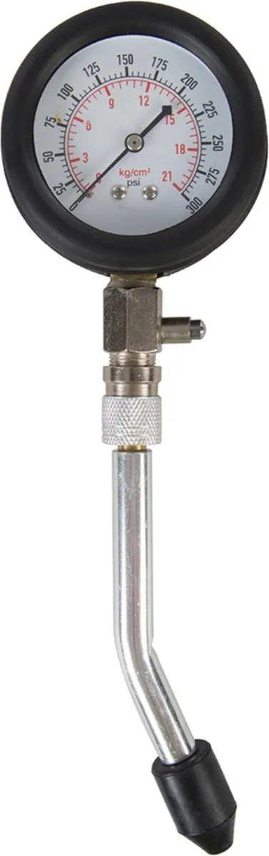 Silverline Compressietester Set 300 PSI - 8-delig