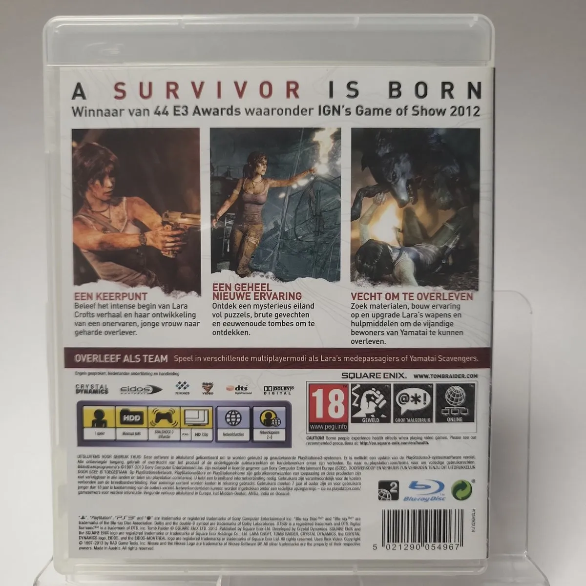 Square Enix Tomb Raider PS3
