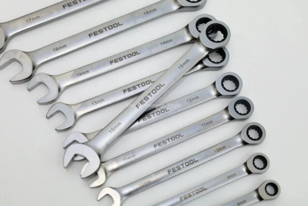 Festool SYS3 Ringratel-Steeksleutelset 578117 - 10-delig