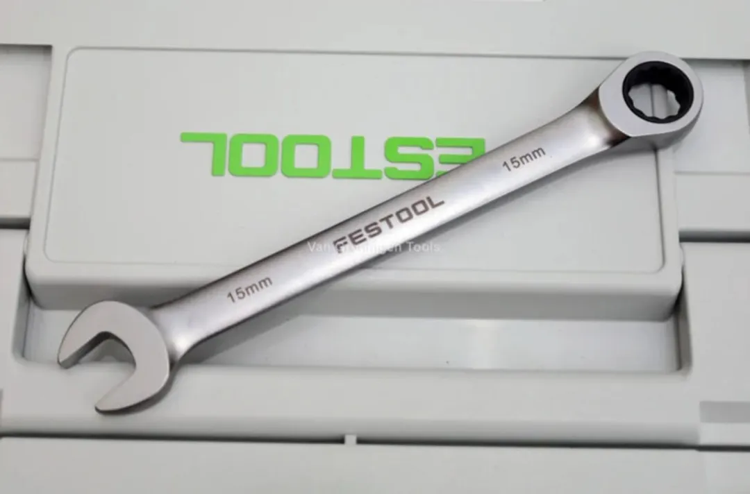 Festool SYS3 Ringratel-Steeksleutelset 578117 - 10-delig