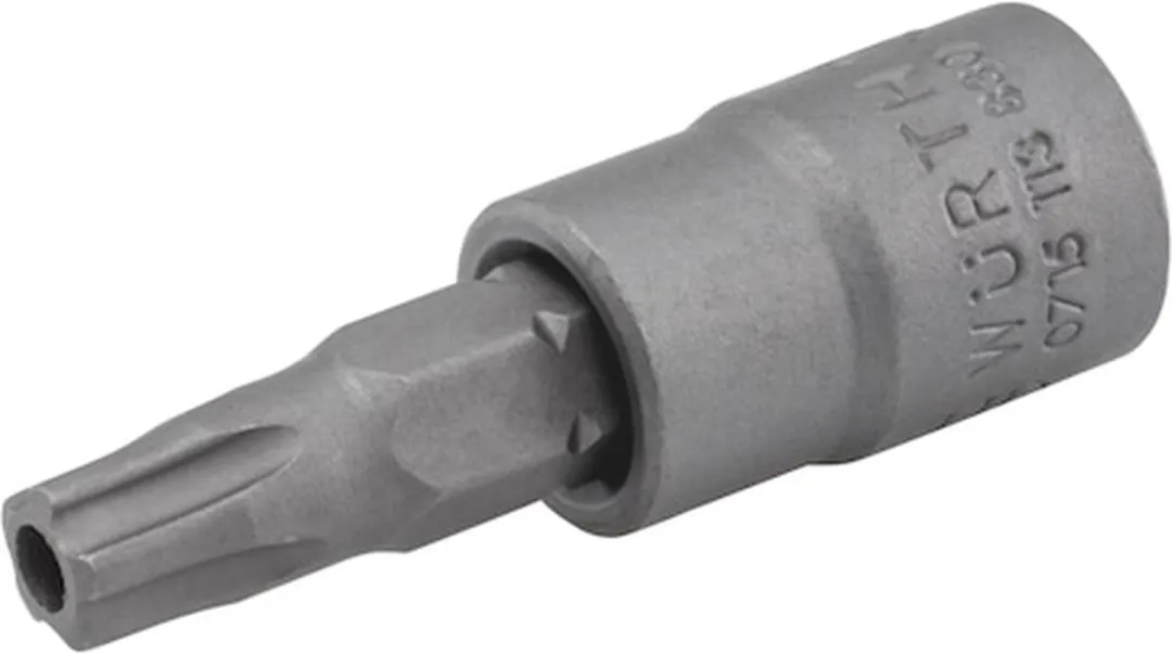 Würth 1/4" TX10 Dopsleutel TX-IPR - Grijs