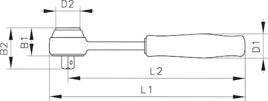 Würth Knieratel 1/4" - 3mm - 1 Stuk - Zebra