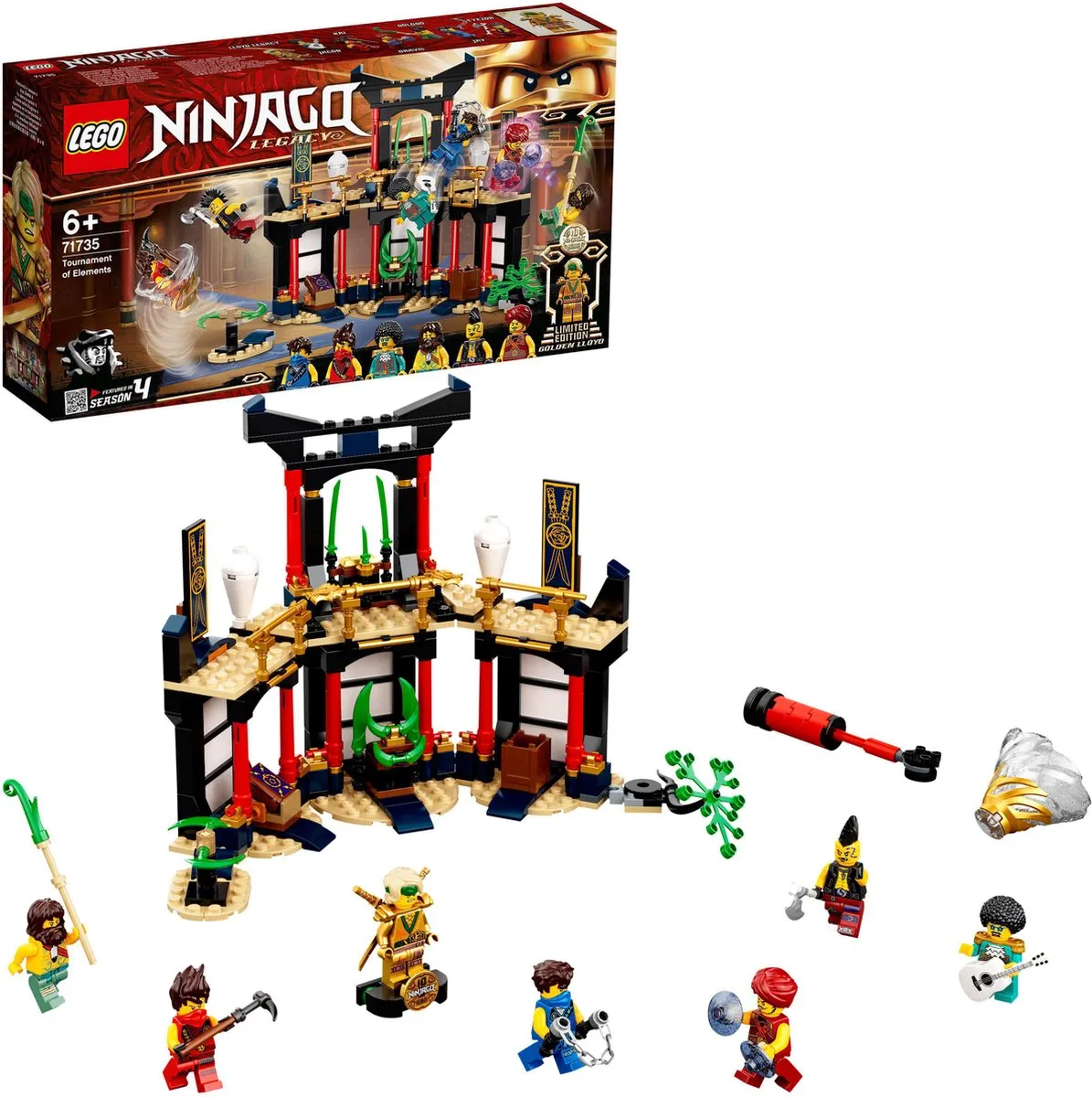 LEGO Ninjago Legacy Toernooi der Elementen 71735 - 283 Stukken