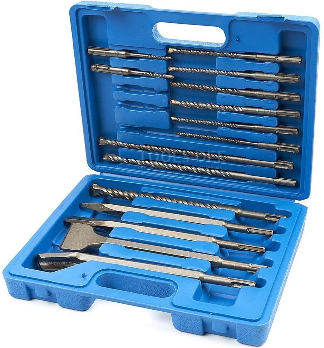 HBM 15-delige SDS-Plus Betonboor & Beitelset
