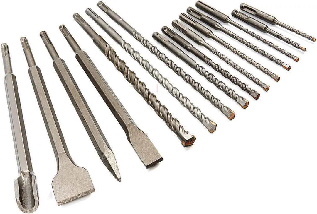 HBM 15-delige SDS-Plus Betonboor & Beitelset
