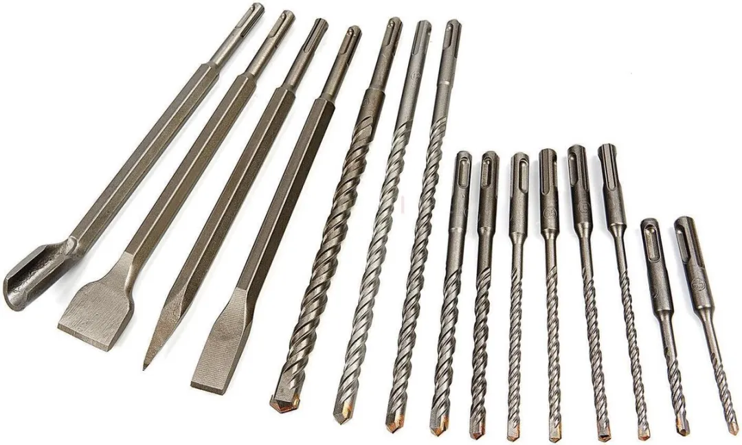 HBM 15-delige SDS-Plus Betonboor & Beitelset