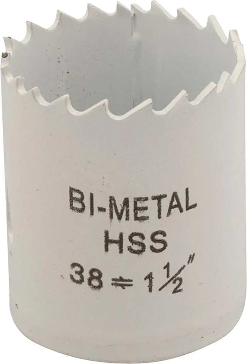 Silverline Bimetalen Gatenzaag Ø38mm