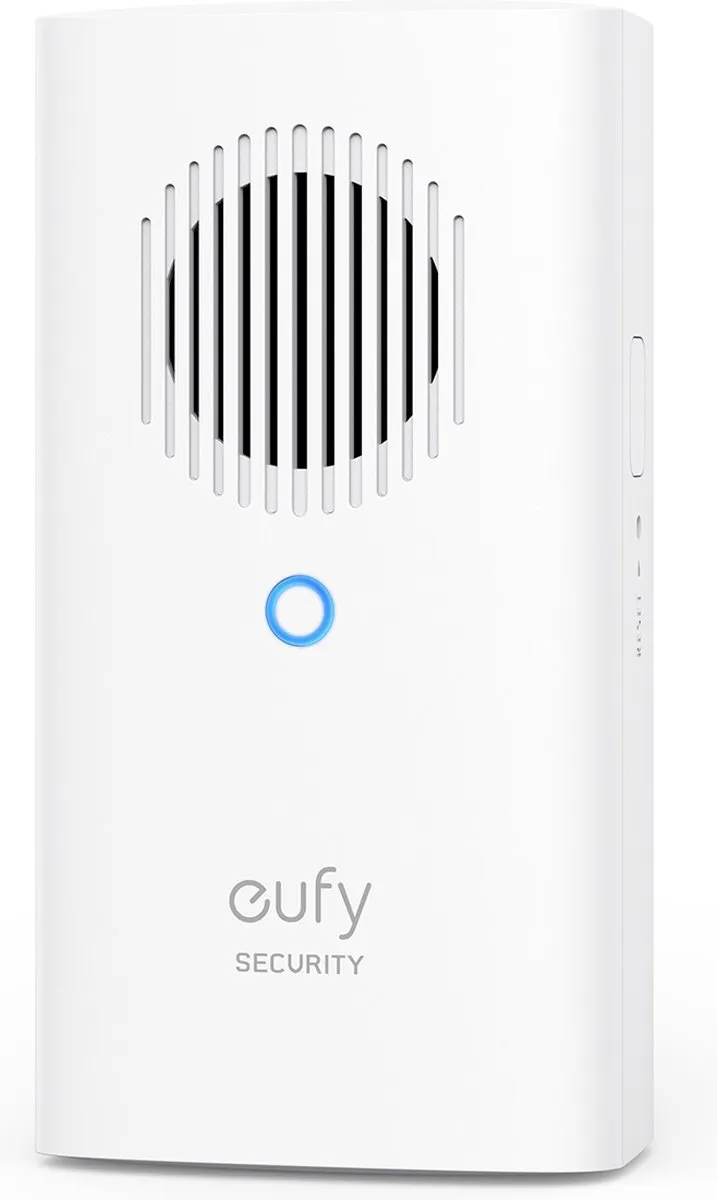 Eufy Video Doorbell C30 + Chime - 2K FHD - 4 Ontvangers