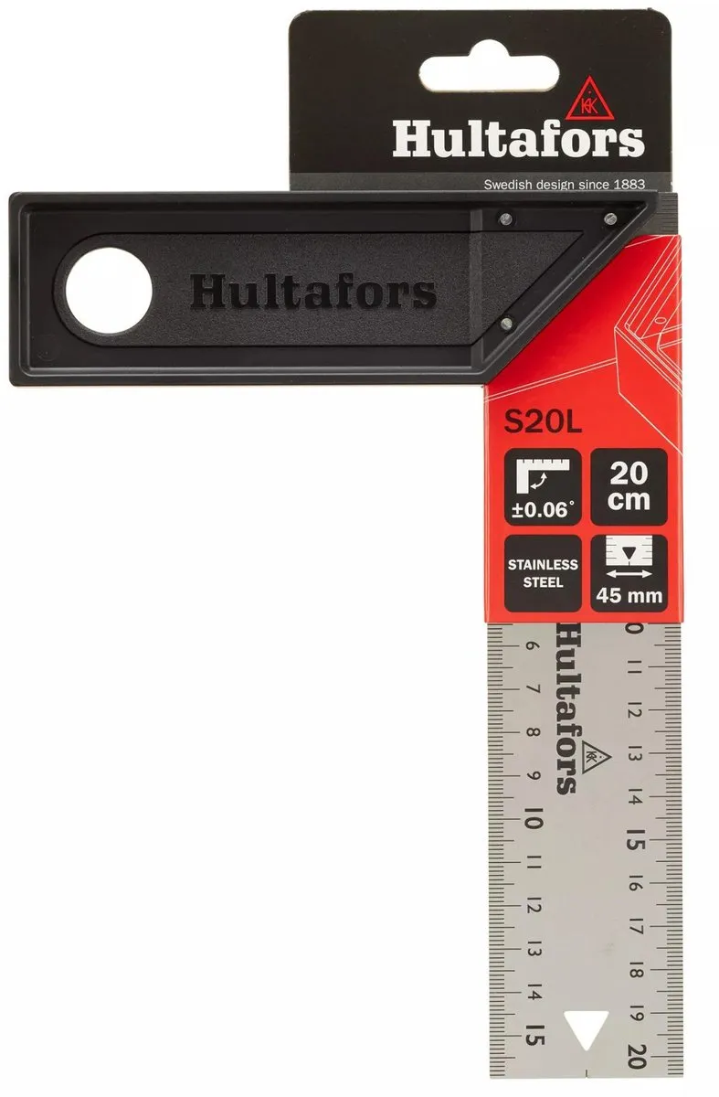 Hultafors Winkelhaak Square Lite S20L 200mm