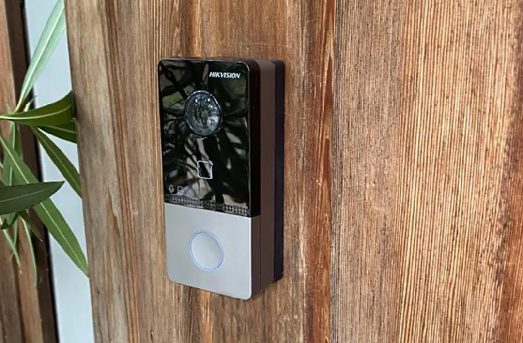 Hikvision DS-KIS603-P Villa Intercom Kit - 7 inch Binnenpost - Grijs