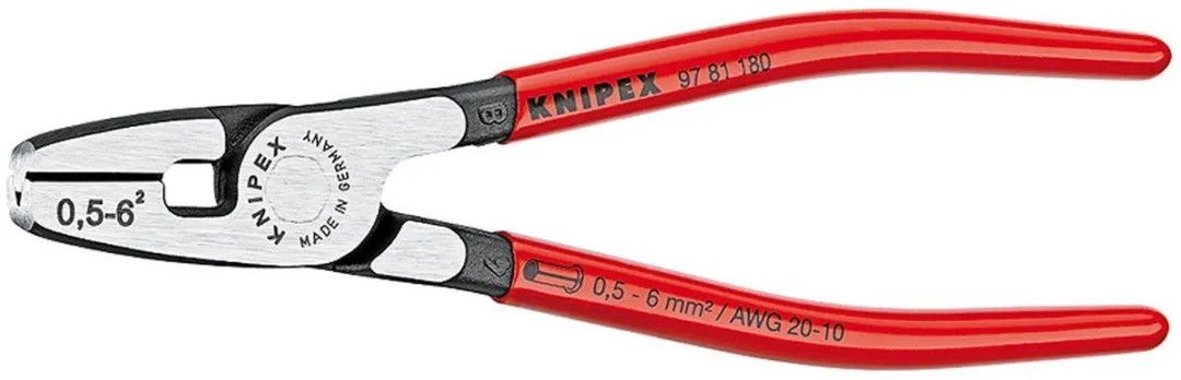 Knipex 9781180 Adereindhulstang 180mm