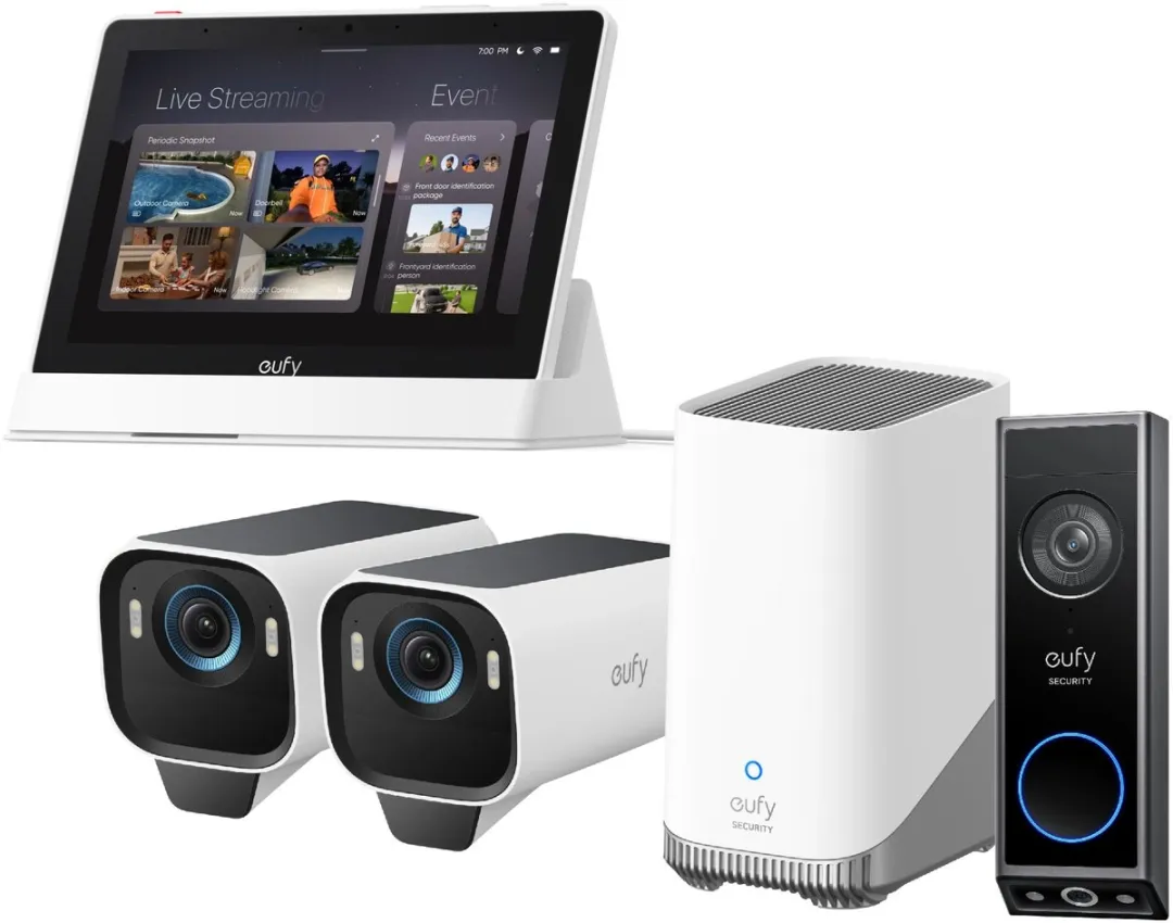 Eufy eufyCam S3 Pro Max T88923W1+T87A03W1+E8214311 Bundel