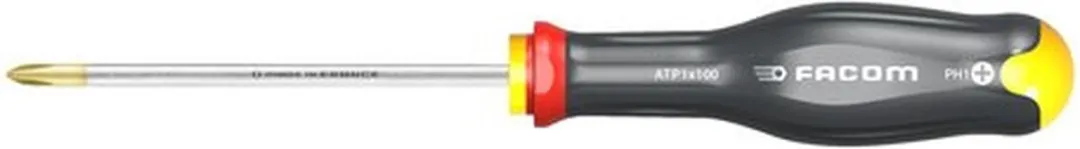 FACOM PROTWIST ATP1X100 Schroevendraaier - PH1 - Rood/Zwart
