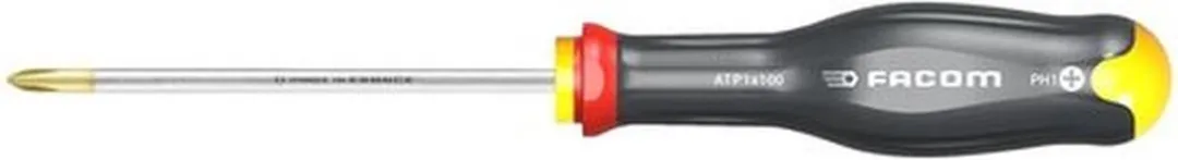 FACOM PROTWIST ATP1X100 Schroevendraaier - PH1 - Rood/Zwart