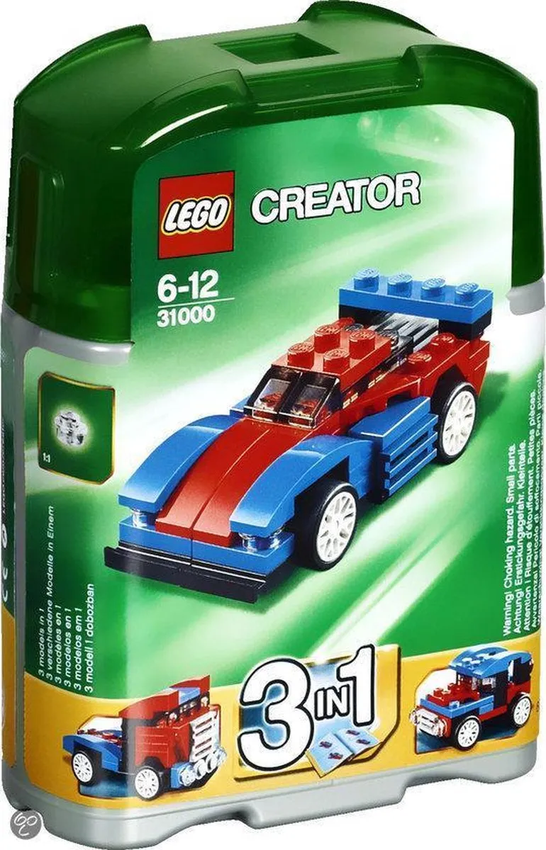 LEGO Creator Mini Racer 31000 - Meerkleurig - afbeelding 2 van 2