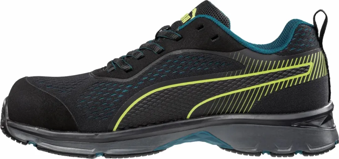 PUMA Fuse Knit S1P Veiligheidsschoen - Blauw 42