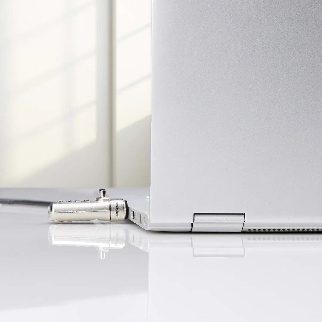 Startech SNBLC4D-LAPTOP-LOCK Beveiligingscamera - Zwart/Zilver