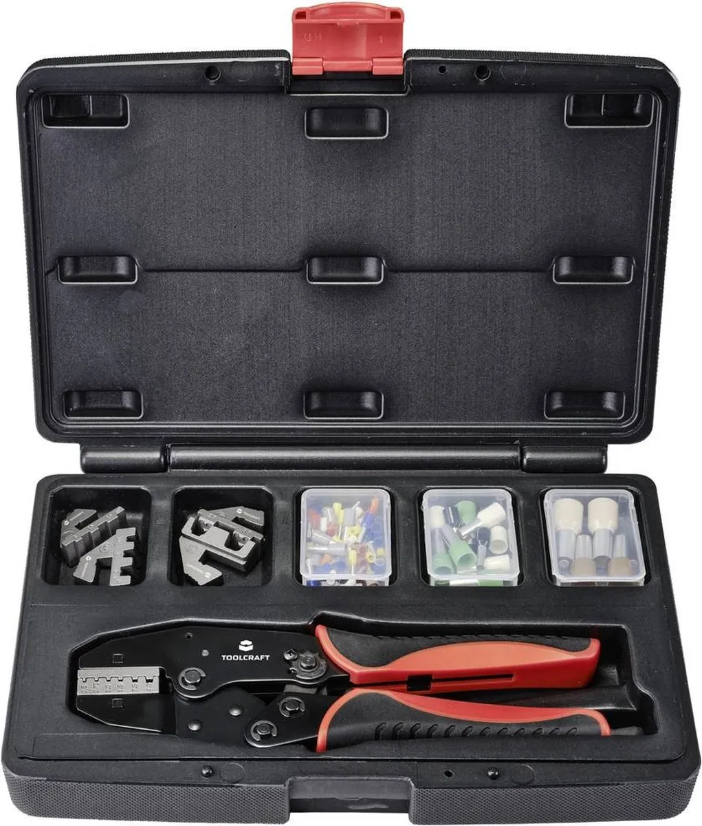 TOOLCRAFT Krimptangset TO-7703463 83-delig