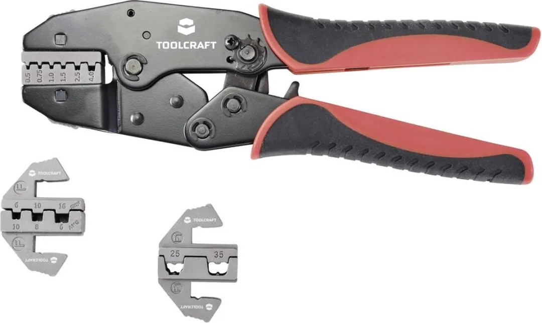 TOOLCRAFT Krimptangset TO-7703463 83-delig - 0,5-35 mm²