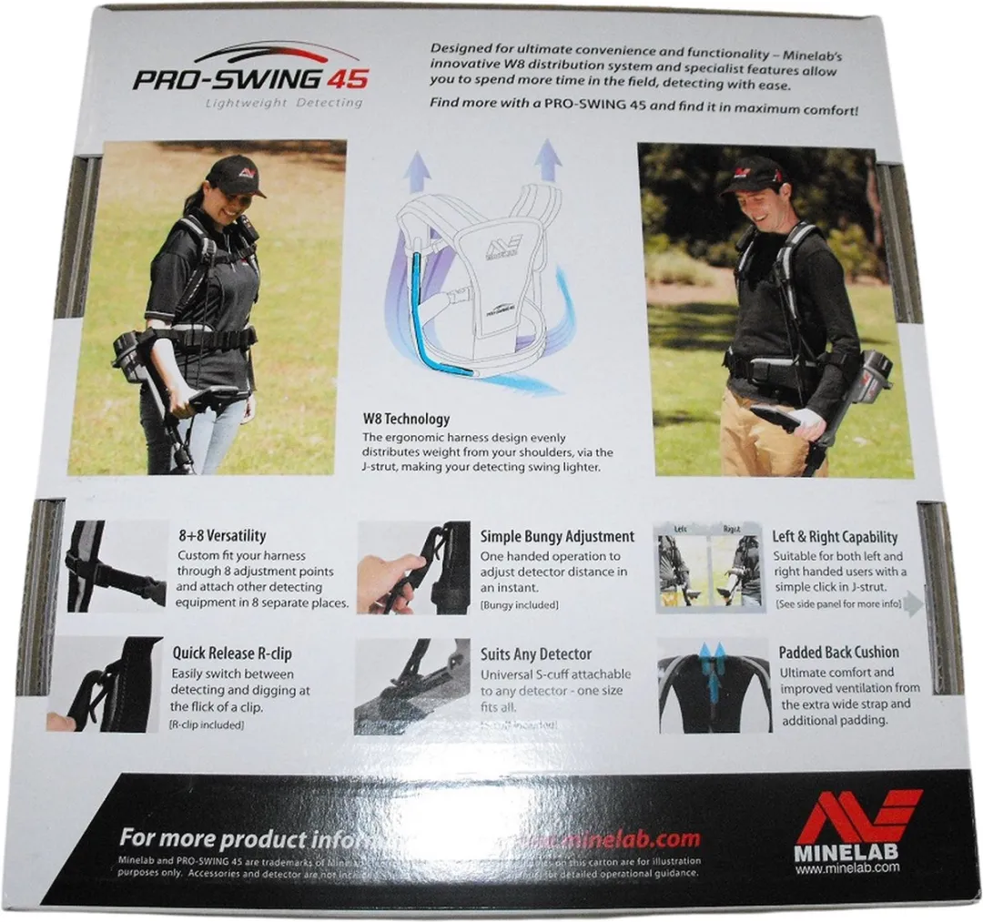 Minelab PRO-SWING 45 Metaaldetector - Grijs