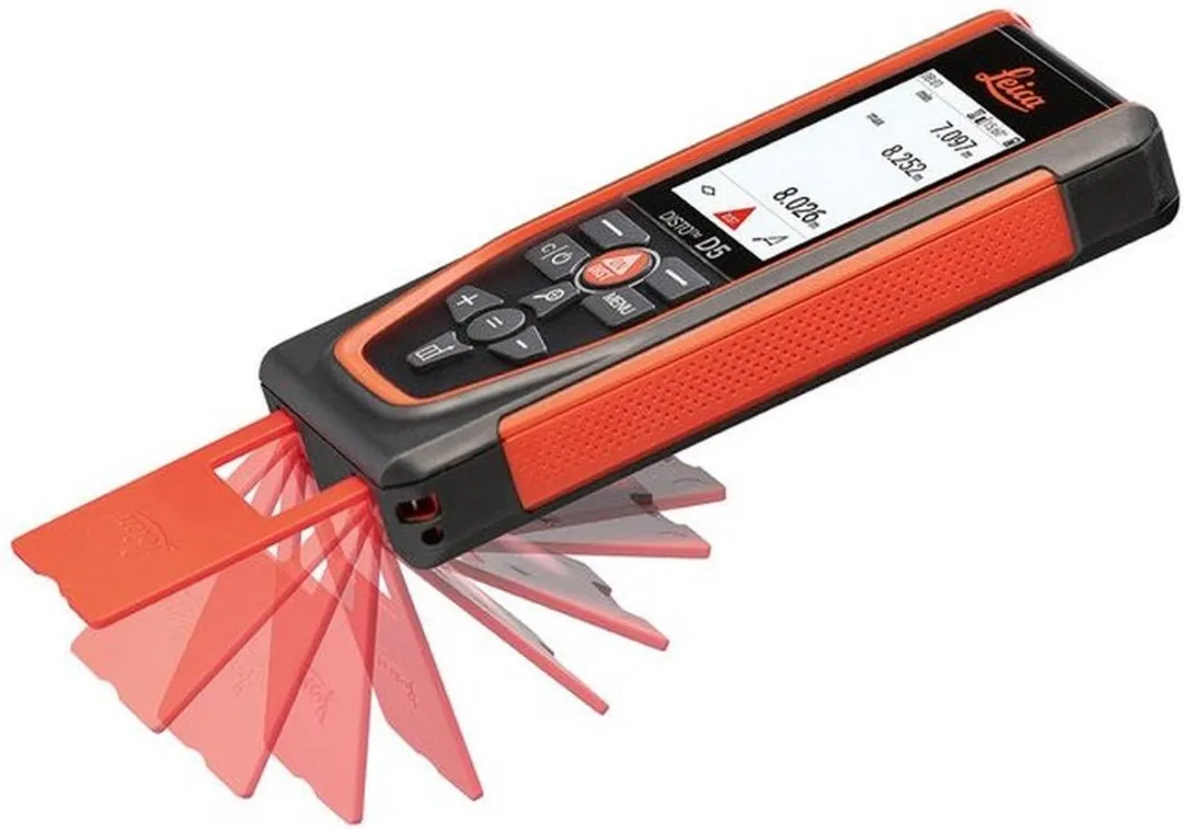 Leica Disto D5 Laserafstandsmeter Bluetooth, Documentatie-app, Li-ion accu 200 m