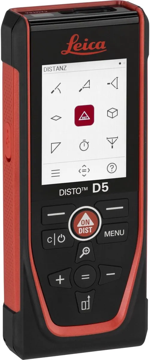 Leica Disto D5 Laserafstandsmeter Bluetooth, Documentatie-app, Li-ion accu 200 m