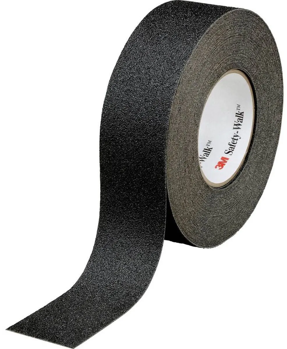 3M SW3SC25 Veiligheidsloopmat Natte Zone 18.3m x 25.4mm - Zwart