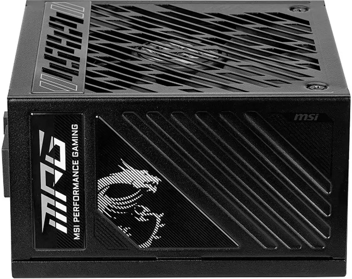MSI MPG A1250GS PCIE5 Voeding 1250W - 80 Plus Gold