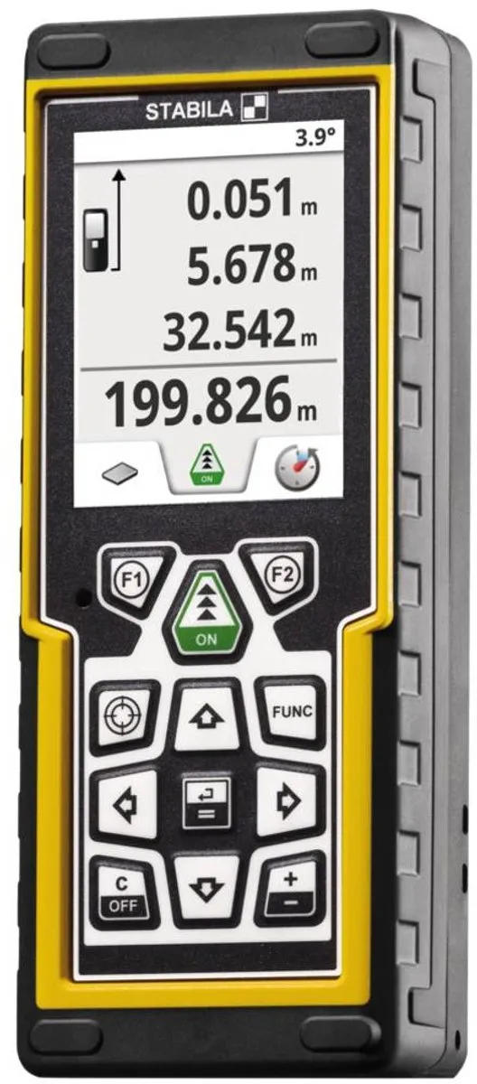 Stabila LD520 Afstandsmeter - 200m - Kleurendisplay