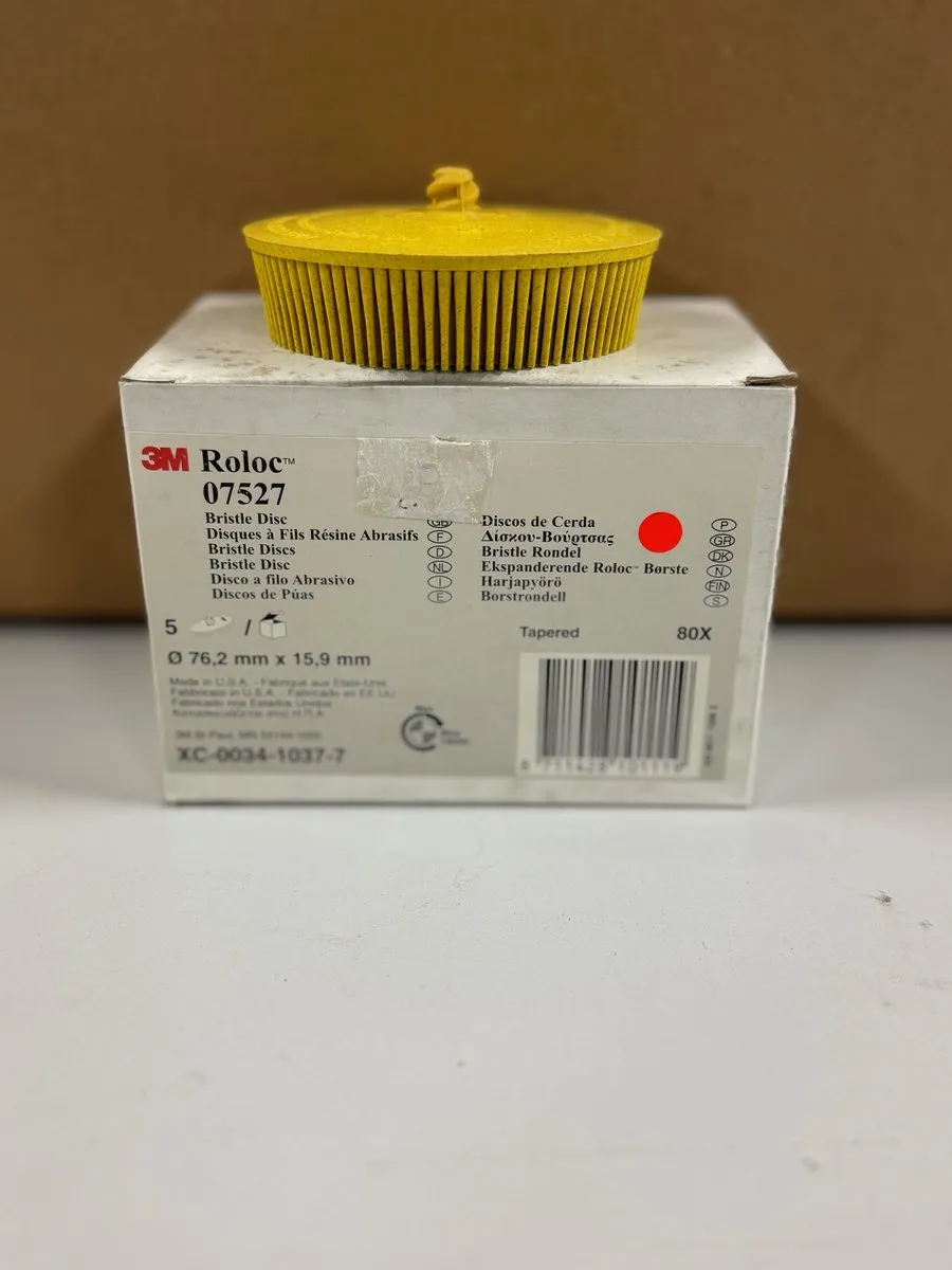 3M Scotch-Brite Bristle Schijf P80 Geel