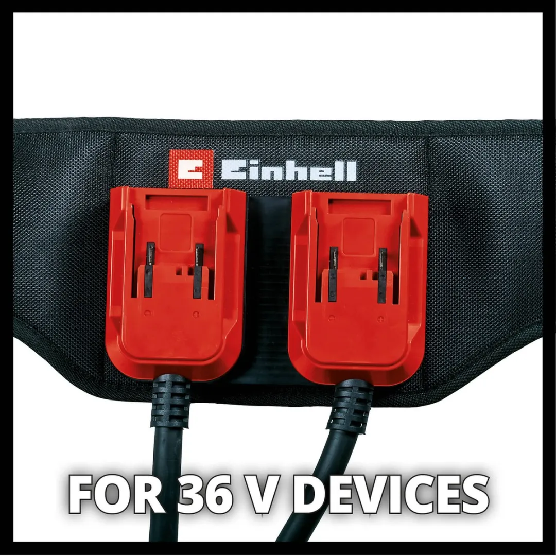 Einhell Accu Riem GE-PB 36/18 Li Power X-Change - 150cm - Rood/Zwart
