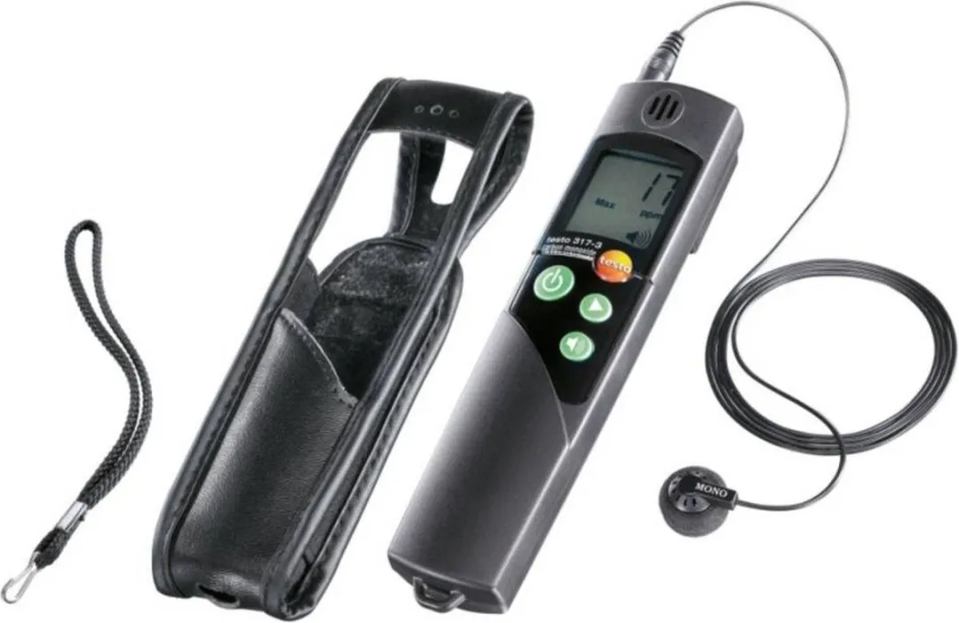 Testo 317-3 Koolmonoxidemeter - 4 Batterijen