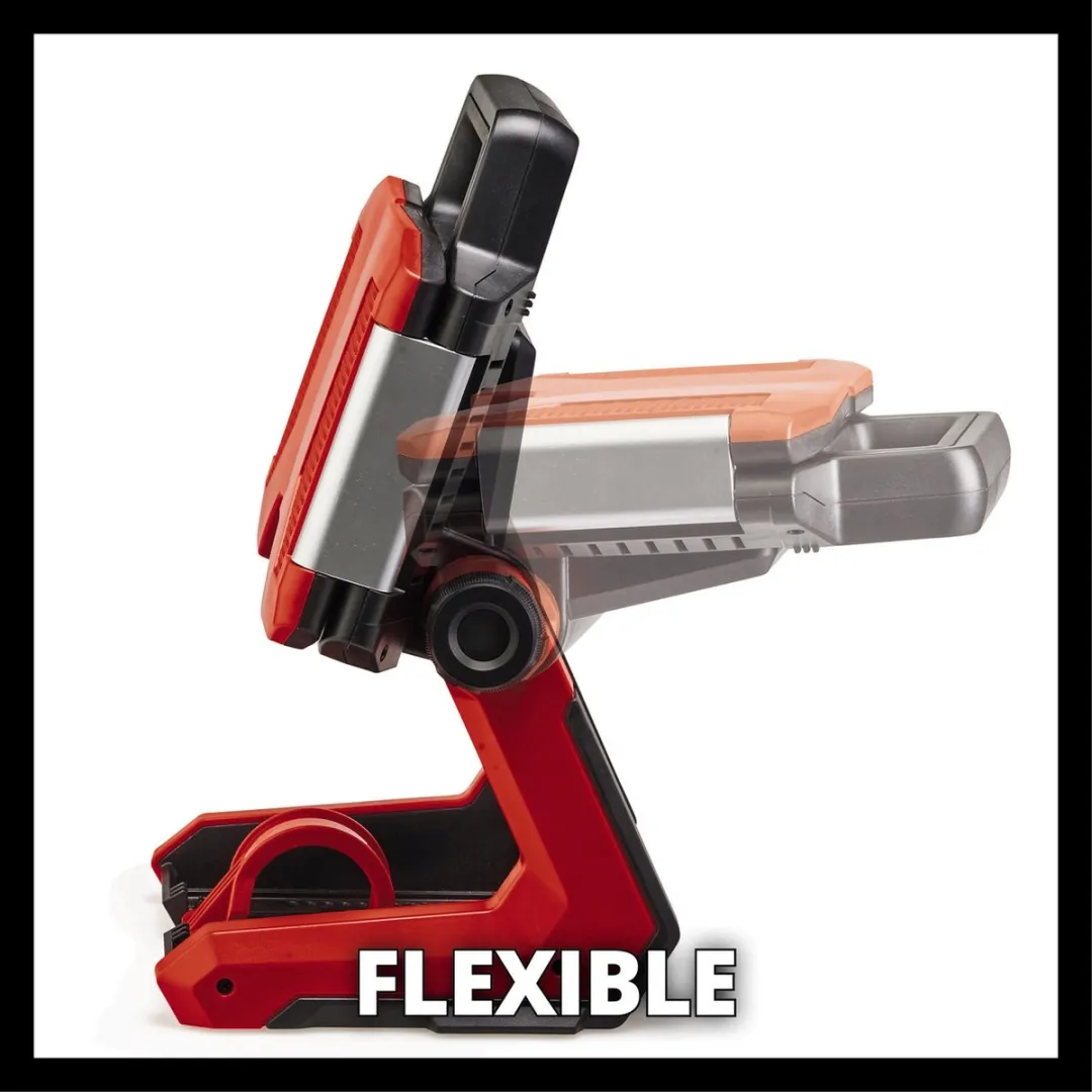Einhell Accu Lamp TP-CL 18/3000 Li Solo - 3000 Lumen - 60 LED's - Rood/Zwart