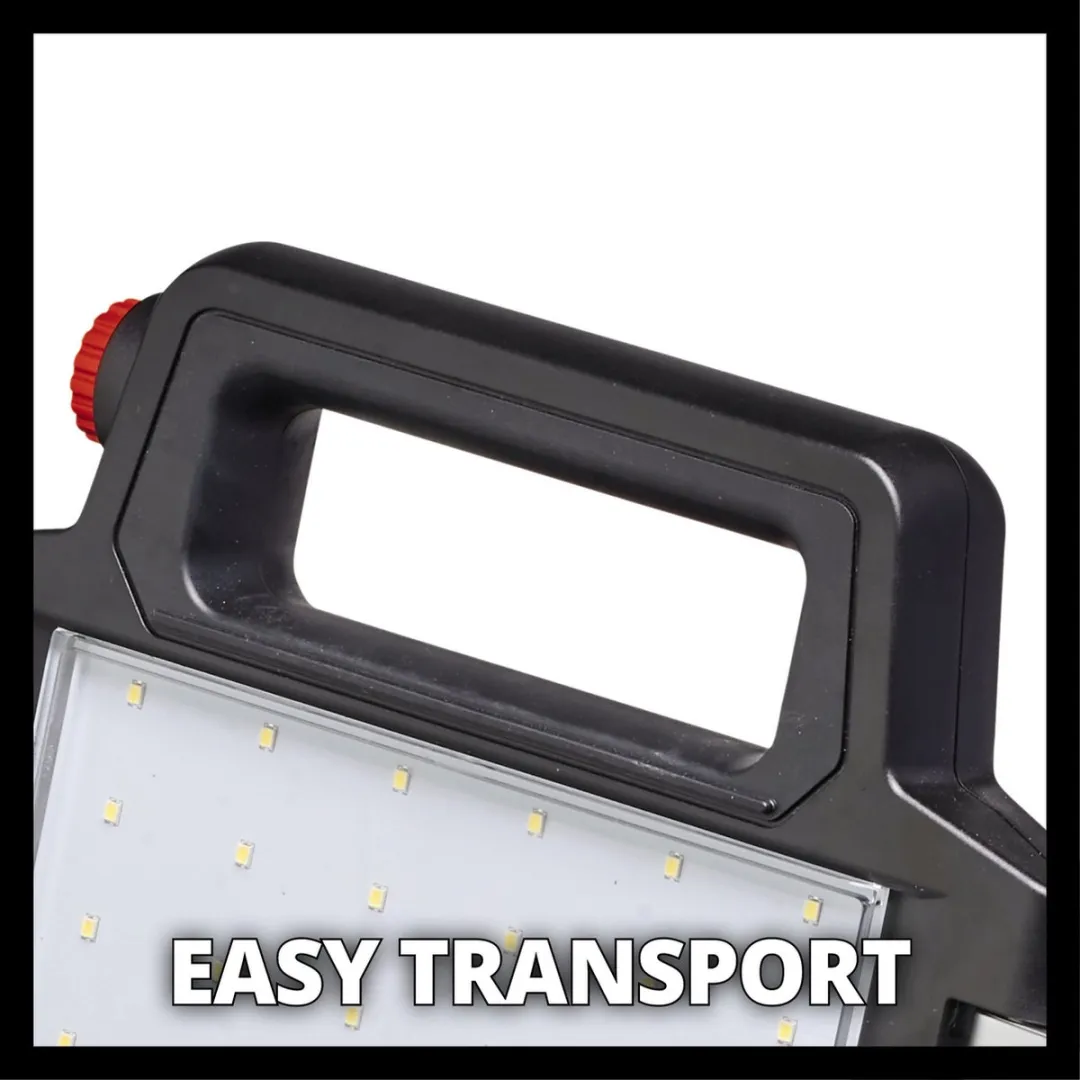 Einhell Accu Lamp TP-CL 18/3000 Li Solo - 3000 Lumen - 60 LED's - Rood/Zwart